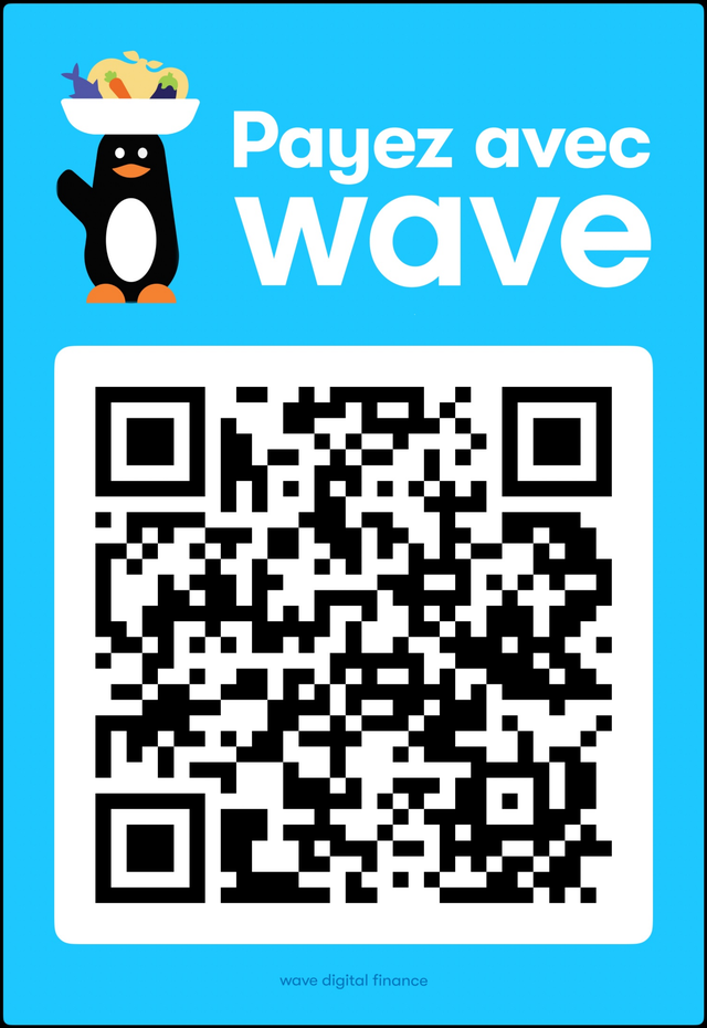 QR code de paiement Wave